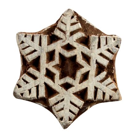 Set of 1 Piece New Wooden Printing Block